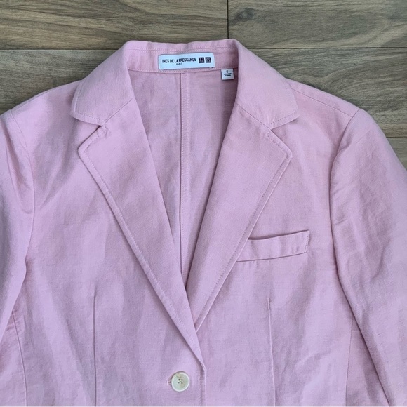 Uniqlo Ines de la Fressange Linen Cotton Jacket - Picture 6 of 8